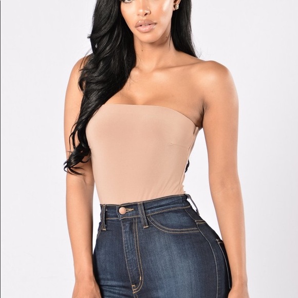 💕😍❤️STRAPLESS BODYSUIT - NUDE❤️😍💕 - Picture 2 of 4